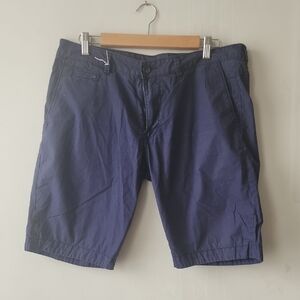 New Without Tag Diesel Dark Blue Flat Front Shorts